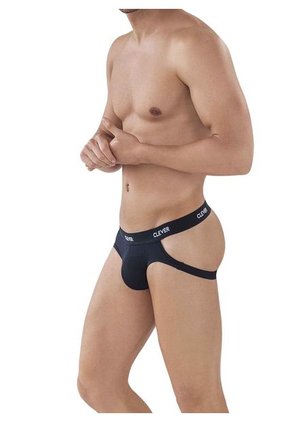 Jockstrap Suspensorios Masculinos Oporto Negro - Clever