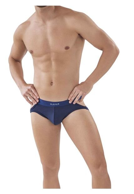 Jockstrap Suspensorios Masculinos Oporto Azul Oscuro - Clever