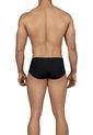 Ropa Interior Hombre Brief Clever Spiritual Piping Blanco-Black-Black de Clever Underwear
