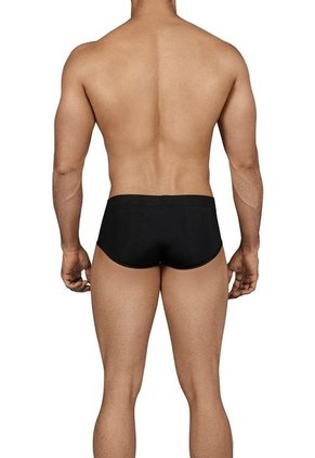 Ropa Interior Hombre Brief Clever Spiritual Piping Blanco-Black-Black