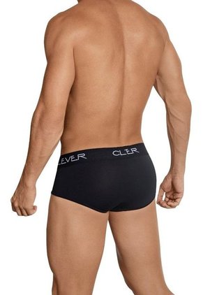 Ropa Interior Masculina Clever Classic Brief-Negro-Negro-Negro