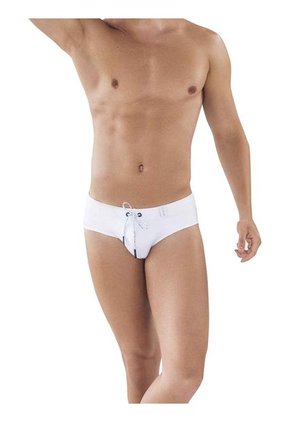 Traje De Baño Para Hombre Bahia Brief Clever-Blanco