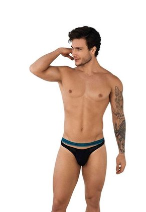 Bóxer Brief Para Hombre Utopia Clever-Negro