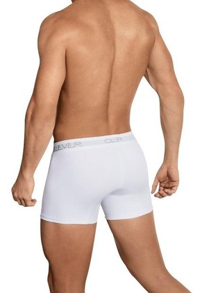 Ropa Interior Masculina Clever Basic Boxer-White-White