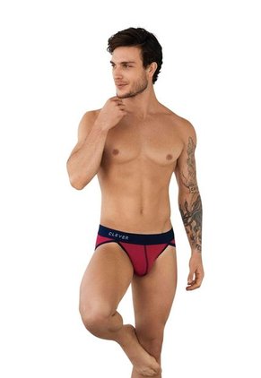 Bóxer Brief Para Hombre Simple Clever-Vino