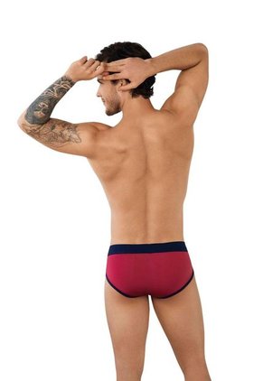 Bóxer Brief Para Hombre Simple Clever-Vino