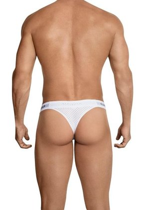 Ropa Interior Masculina Clever - Thong Mesh-White-White