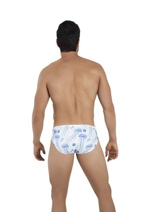 Traje De Baño Swimsuit Blanco Medusa