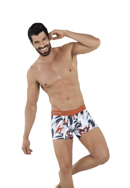 Ropa Interior Hombre Boxer Naranja Tesino