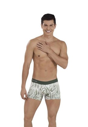 Ropa Interior Hombre Boxer Inner Verde Clever