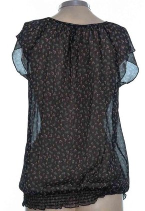 Blusa Negra Naf Naf (Producto De Segunda Mano)