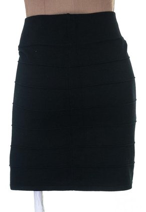 Falda Negra Forever 21 (Producto De Segunda Mano)