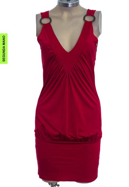 Vestido Rojo Studio F (Producto De Segunda Mano) - Compra Ahora | Dafiti  Colombia
