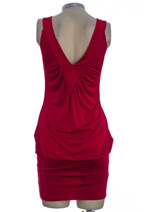 Vestido Rojo Studio F (Producto De Segunda Mano)