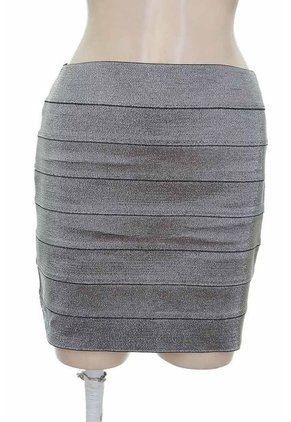 Falda Plateada Express (Producto De Segunda Mano)