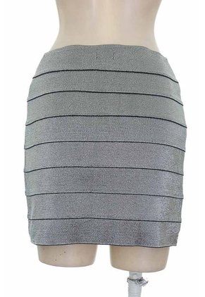 Falda Plateada Express (Producto De Segunda Mano)