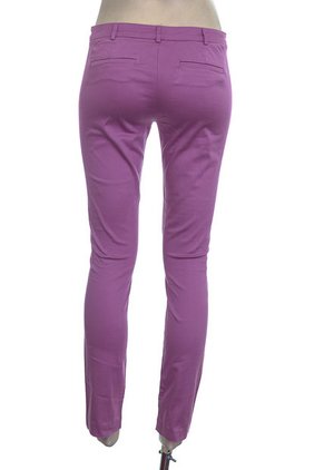 Pantalón Morado Naf Naf (Producto De Segunda Mano)