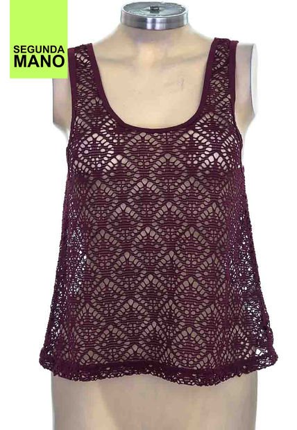 Blusa Vinotinto Aeropostale (Producto De Segunda Mano)