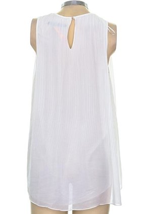 Blusa Blanca Zara (Producto De Segunda Mano)