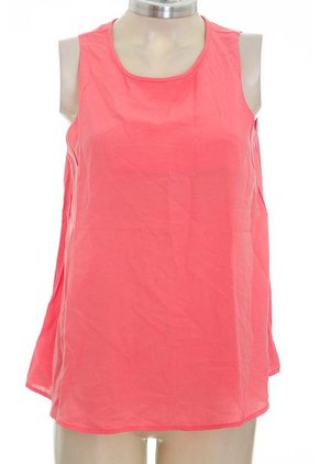 Blusa Salmón Stradivarius (Producto De Segunda Mano)