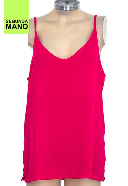 Blusa Fucsia H&M (Producto De Segunda Mano)