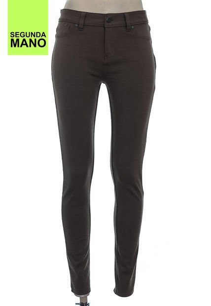 Pantalón Café Calvin Klein (Producto De Segunda Mano)