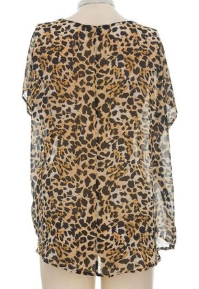 Blusa Café Forever 21 (Producto De Segunda Mano)