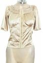 Blusa Plateada Studio F (Producto De Segunda Mano) de Closeando