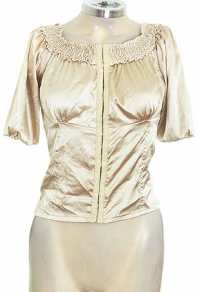 Blusa Plateada Studio F (Producto De Segunda Mano)