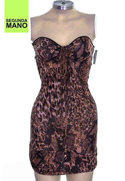 Vestido Café Studio F (Producto De Segunda Mano)