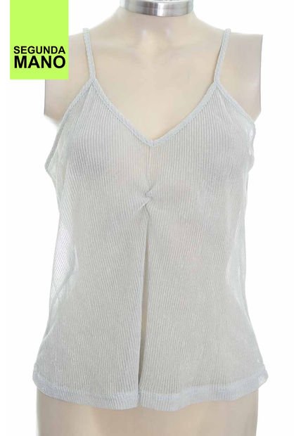 Blusa Gris GEF (Producto De Segunda Mano)