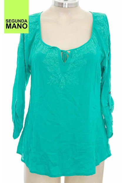 Blusa Verde Leonisa (Producto De Segunda Mano)