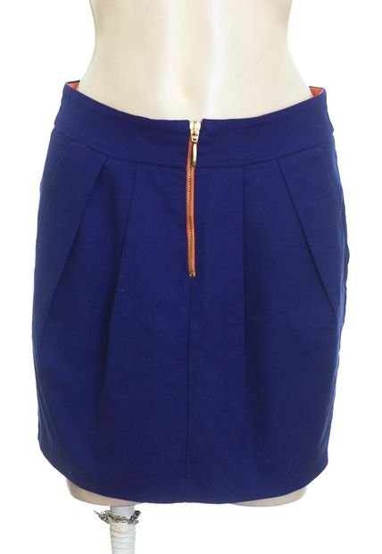 Falda Morada Zara (Producto De Segunda Mano)