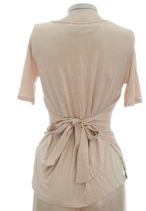 Blusa Beige MNG (Producto De Segunda Mano)