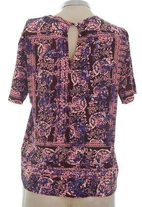 Blusa Vinotinta Forever 21 (Producto De Segunda Mano)