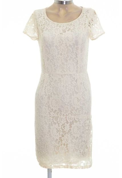 Vestido Beige Forever 21 (Producto De Segunda Mano)