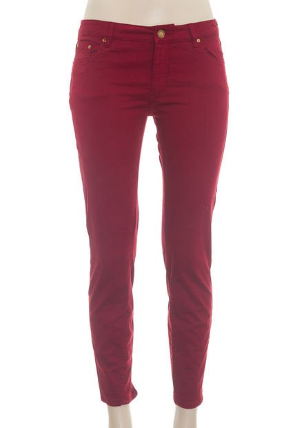 Pantalón Vinotinto Zara (Producto De Segunda Mano)
