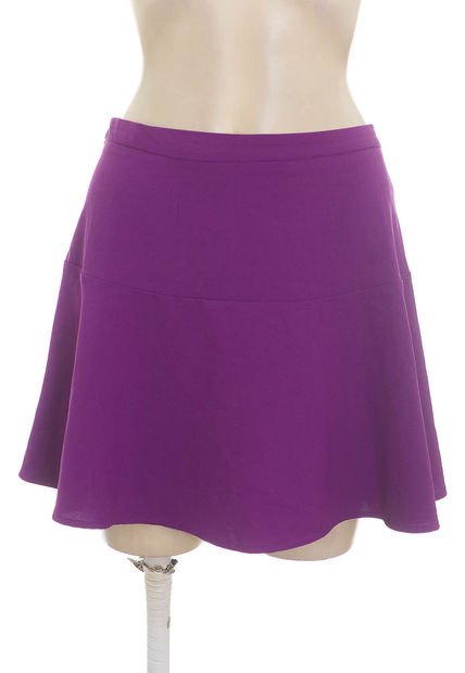 Falda Morada Forever 21 (Producto De Segunda Mano)