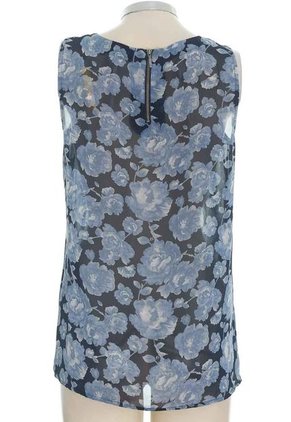 Blusa Azul Ann Taylor (Producto De Segunda Mano)