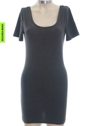 Vestido Negro Forever 21 (Producto De Segunda Mano)