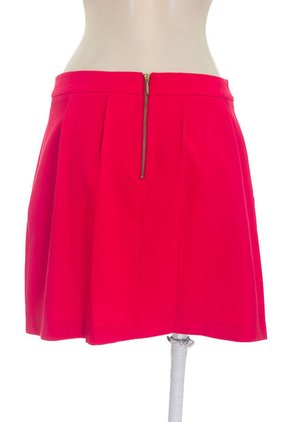 Falda Roja Stradivarius (Producto De Segunda Mano)