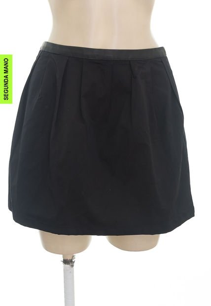 Falda Negra Stradivarius (Producto De Segunda Mano)