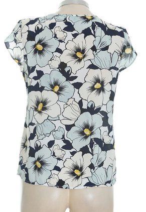 Blusa Estampada Ann Taylor (Producto De Segunda Mano)