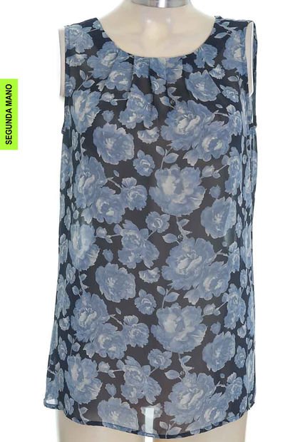 Blusa Azul Ann Taylor (Producto De Segunda Mano)