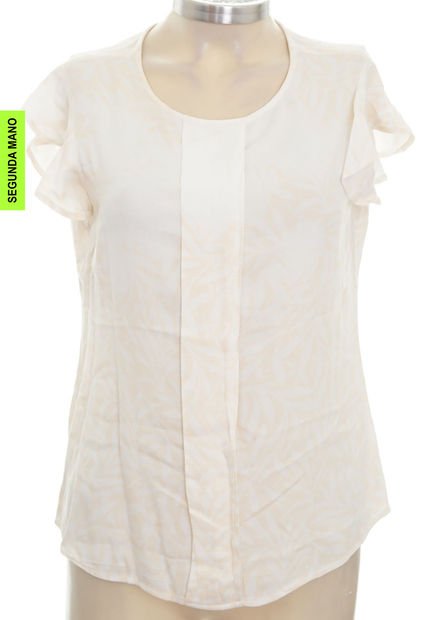 Blusa Beige Ann Taylor (Producto De Segunda Mano)