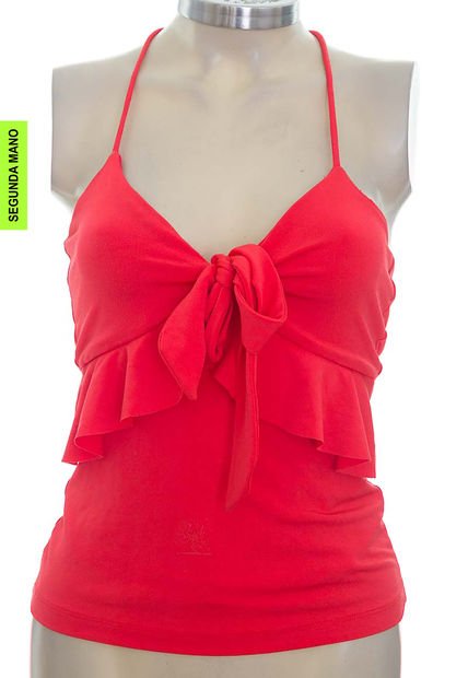 Blusa Roja Studio F (Producto De Segunda Mano)