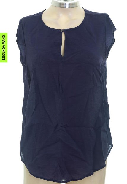 Blusa Azul Pat Primo (Producto De Segunda Mano)