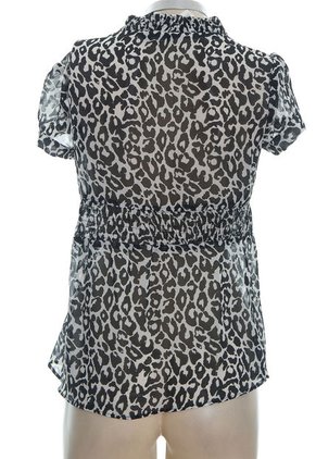 Blusa Negra Ragged (Producto De Segunda Mano)