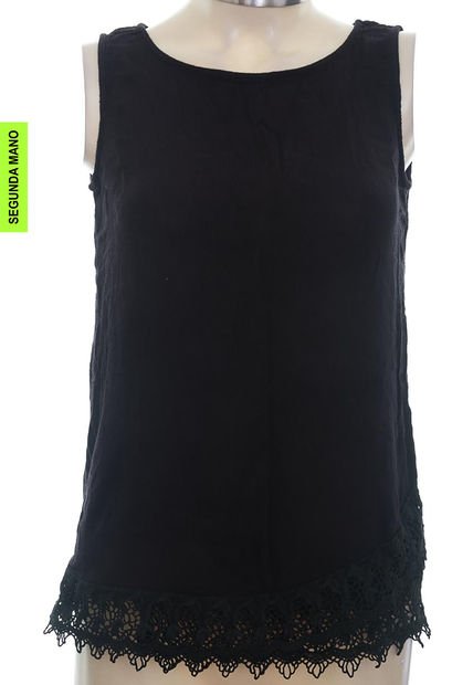 Blusa Negra Esprit (Producto De Segunda Mano)