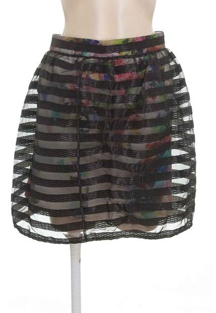 Falda Negra Naf Naf (Producto De Segunda Mano)